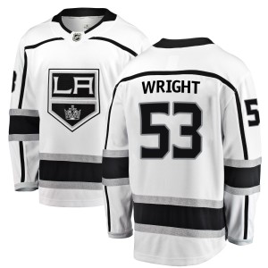 Jared Wright Youth Fanatics Branded Los Angeles Kings Breakaway White Away Jersey