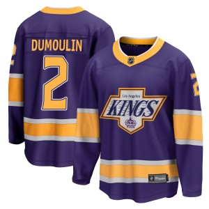 Brian Dumoulin Men's Fanatics Branded Los Angeles Kings Breakaway Purple 2020/21 Special Edition Jersey
