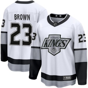 Dustin Brown Youth Fanatics Branded Los Angeles Kings Premier White Breakaway Alternate Jersey