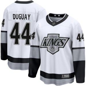Ron Duguay Youth Fanatics Branded Los Angeles Kings Premier White Breakaway Alternate Jersey