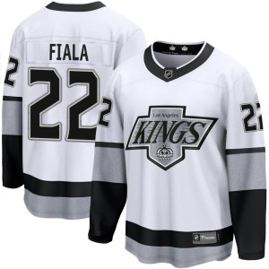 Kevin Fiala Youth Fanatics Branded Los Angeles Kings Premier White Breakaway Alternate Jersey