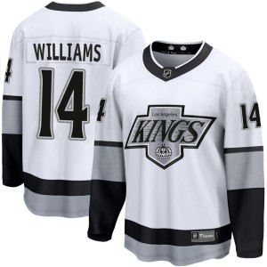 Justin Williams Youth Fanatics Branded Los Angeles Kings Premier White Breakaway Alternate Jersey