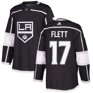 Bill Flett Youth Adidas Los Angeles Kings Authentic Black Home Jersey