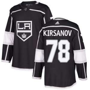 Kirill Kirsanov Youth Adidas Los Angeles Kings Authentic Black Home Jersey