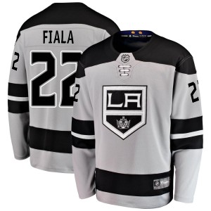 Kevin Fiala Youth Fanatics Branded Los Angeles Kings Breakaway Gray Alternate Jersey