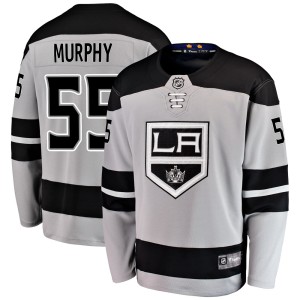 Larry Murphy Youth Fanatics Branded Los Angeles Kings Breakaway Gray Alternate Jersey