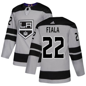 Kevin Fiala Youth Adidas Los Angeles Kings Authentic Gray Alternate Jersey