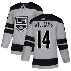 Justin Williams Youth Adidas Los Angeles Kings Authentic Gray Alternate Jersey