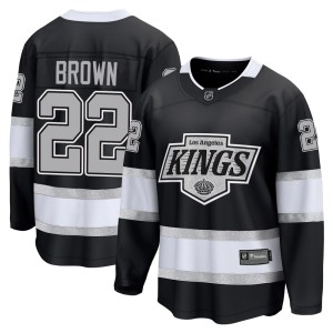 Logan Brown Youth Fanatics Los Angeles Kings Breakaway Black Home Jersey
