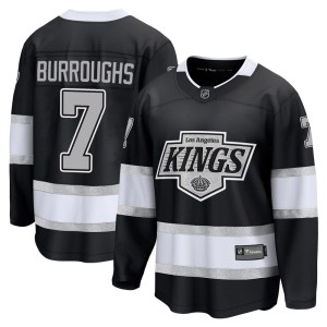 Kyle Burroughs Youth Fanatics Los Angeles Kings Breakaway Black Home Jersey
