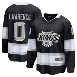 Kaleb Lawrence Youth Fanatics Los Angeles Kings Breakaway Black Home Jersey