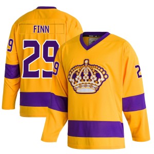 Steven Finn Youth Adidas Los Angeles Kings Authentic Gold Classics Jersey