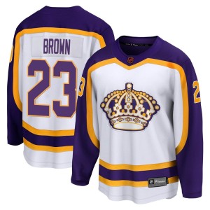 Dustin Brown Youth Fanatics Branded Los Angeles Kings Breakaway White Special Edition 2.0 Jersey