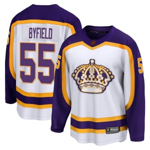 Quinton Byfield Youth Fanatics Branded Los Angeles Kings Breakaway White Special Edition 2.0 Jersey