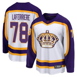 Alex Laferriere Youth Fanatics Branded Los Angeles Kings Breakaway White Special Edition 2.0 Jersey