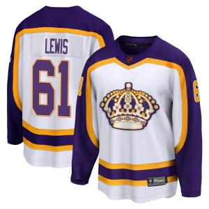 Trevor Lewis Youth Fanatics Branded Los Angeles Kings Breakaway White Special Edition 2.0 Jersey