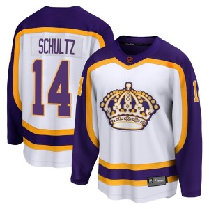 Dave Schultz Youth Fanatics Branded Los Angeles Kings Breakaway White Special Edition 2.0 Jersey