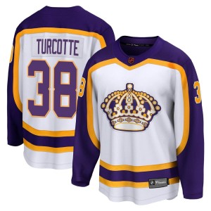 Alex Turcotte Youth Fanatics Branded Los Angeles Kings Breakaway White Special Edition 2.0 Jersey