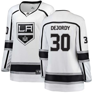Denis Dejordy Women's Fanatics Branded Los Angeles Kings Breakaway White Away Jersey