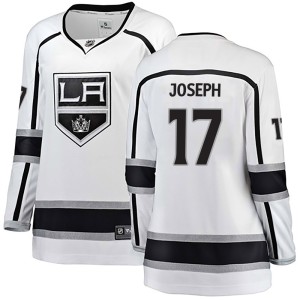 Mathieu Joseph Women's Fanatics Branded Los Angeles Kings Breakaway White Away Jersey