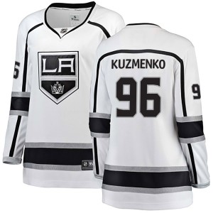 Andrei Kuzmenko Women's Fanatics Branded Los Angeles Kings Breakaway White Away Jersey