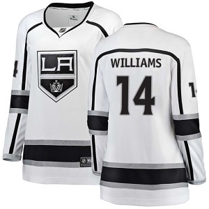 Justin Williams Women's Fanatics Branded Los Angeles Kings Breakaway White Away Jersey