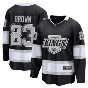 Dustin Brown Men's Fanatics Los Angeles Kings Breakaway Black Home Jersey