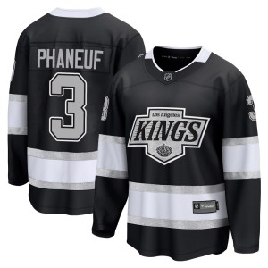 Dion Phaneuf Men's Fanatics Los Angeles Kings Breakaway Black Home Jersey