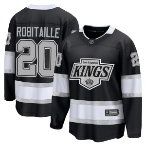 Luc Robitaille Men's Fanatics Los Angeles Kings Breakaway Black Home Jersey