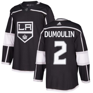 Brian Dumoulin Men's Adidas Los Angeles Kings Authentic Black Home Jersey