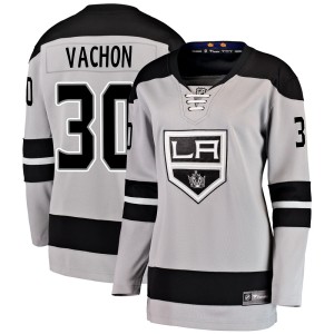 Rogie Vachon Women's Fanatics Branded Los Angeles Kings Breakaway Gray Alternate Jersey
