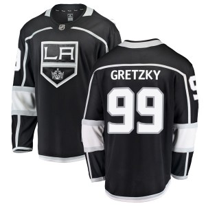 Wayne Gretzky Men's Fanatics Branded Los Angeles Kings Breakaway Black Home Jersey