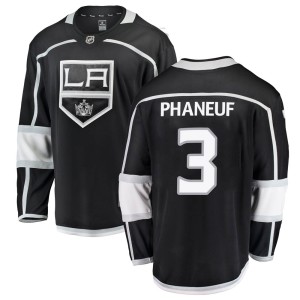 Dion Phaneuf Men's Fanatics Branded Los Angeles Kings Breakaway Black Home Jersey