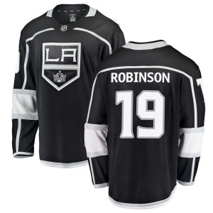 Larry Robinson Men's Fanatics Branded Los Angeles Kings Breakaway Black Home Jersey