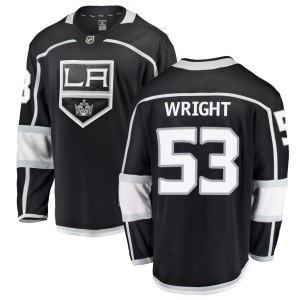 Jared Wright Men's Fanatics Branded Los Angeles Kings Breakaway Black Home Jersey