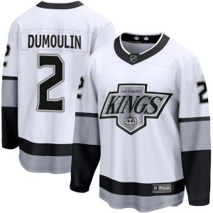 Brian Dumoulin Men's Fanatics Branded Los Angeles Kings Premier White Breakaway Alternate Jersey