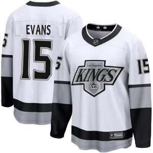 Daryl Evans Men's Fanatics Branded Los Angeles Kings Premier White Breakaway Alternate Jersey