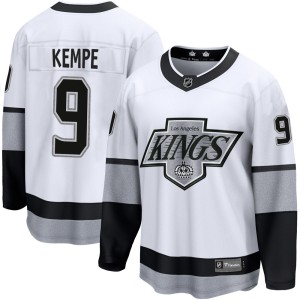 Adrian Kempe Men's Fanatics Branded Los Angeles Kings Premier White Breakaway Alternate Jersey
