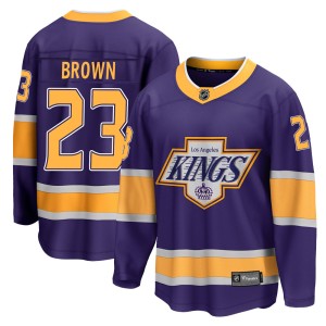 Dustin Brown Youth Fanatics Branded Los Angeles Kings Breakaway Purple 2020/21 Special Edition Jersey
