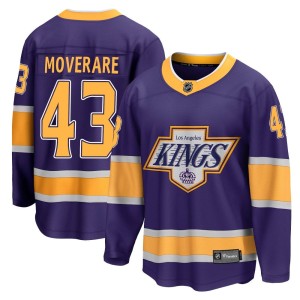 Jacob Moverare Youth Fanatics Branded Los Angeles Kings Breakaway Purple 2020/21 Special Edition Jersey