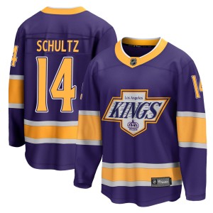 Dave Schultz Youth Fanatics Branded Los Angeles Kings Breakaway Purple 2020/21 Special Edition Jersey