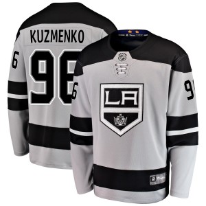 Andrei Kuzmenko Men's Fanatics Branded Los Angeles Kings Breakaway Gray Alternate Jersey