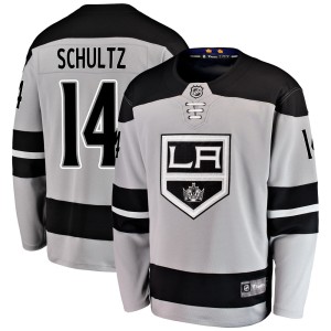 Dave Schultz Men's Fanatics Branded Los Angeles Kings Breakaway Gray Alternate Jersey