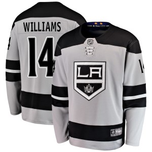 Justin Williams Men's Fanatics Branded Los Angeles Kings Breakaway Gray Alternate Jersey